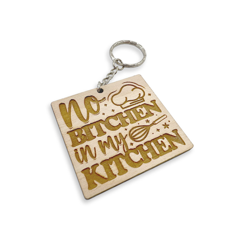 Keyring - No Bitchen In My Kitchen